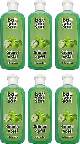 6er Pack Badusan Schaumbad Grüner Apfel 6x500ml