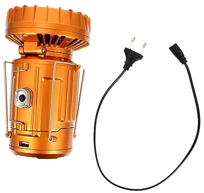 BESPORTBLE 1stk Campingbeleuchtung Rucksäcke Für Die Reise Zeltlampe Im Freien Notfall-handlampe Camping-deckenventilator Wandern Kleiner Fan Multifunktionslampe Abs Handheld Leuchter Reisen