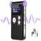 64GB Voice Recorder with Noise Reduction, 4800 Hours ZIPCIDE Dictaphone Voice Activated Recorder with Playback for Lectures Meetings, 1536Kbps Smart Audio Sound Tape Recording Device with Password