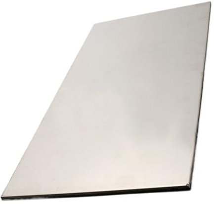 NPQRKJYH 1 pieza de placa de aluminio 6061, placa de aleación de aluminio anodizado plateado, espesor de 3 mm, 6 mm, 10 mm, tamaño 297 x 420 mm, 210 x 297 mm(210x297x10mm)