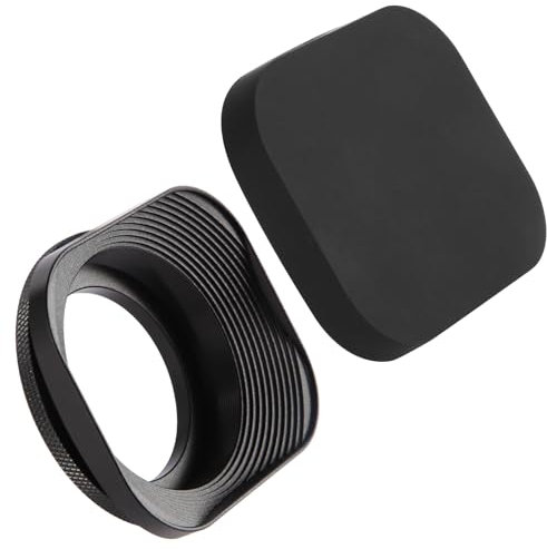 43mm The Metal Square Lens Hood is Suitable for Threaded Fujifilm Lens and Nikon Lens