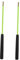 BESPORTBLE 2 Pièces Shaker Diabolo De Diabolo Extérieur Fitness De Diabolo Pour Personnes Âgées Baguettes De Diabolo Secouer Le Bâtons De Jonglage Light Green Pu