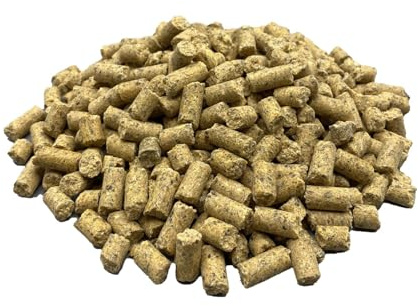 Carpline24 Maispellets Robin Red - 20 kg - Pellets zum Anfüttern von Karpfen, Angelfutter Gepresst mit Maisöl, Carp Baits, Karpfenköder sinkend