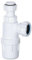 Hulthor 32mm Bottle Trap - Height Adjustable White Sink Waste Trap for Bathroom Sink and Kitchen Sink Waste Kit - Perfect Basin Trap