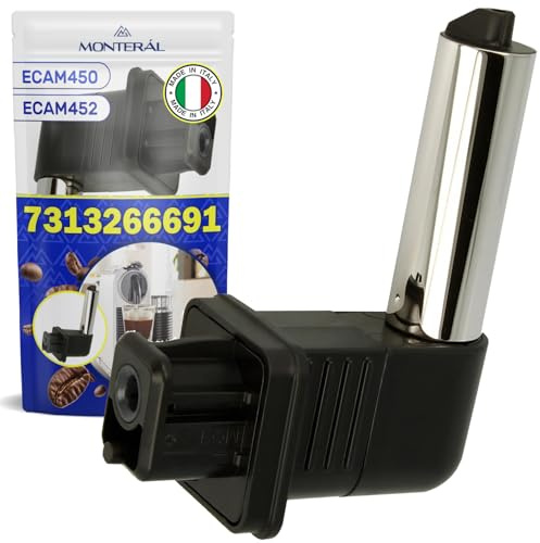 Erogatore Acqua Calda per Macchina Caffè Automatica 7313266691 per DeLonghi | per ECAM450.55 ECAM450.65 ECAM450.76 ECAM450.86 ECAM452.57 ECAM452.67 - MADE IN ITALY - MONTERAL