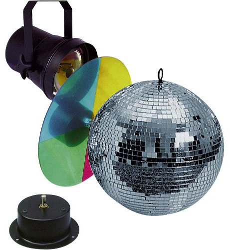 Showtec Mirrorball Set 2 / 30cm Motor