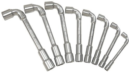 KS Tools 517.0450 Jeu de 9 clés à pipe débouchées 8/9/10/11/12/13/14/17/19 mm 6 x 6 pans