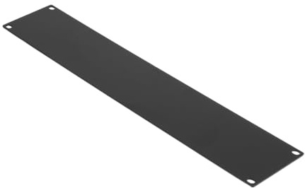 Gator Rackworks Universal Rack Mounted Steel Flat Panel Accessory, 2U Size (GRW-PNLSTFT2)