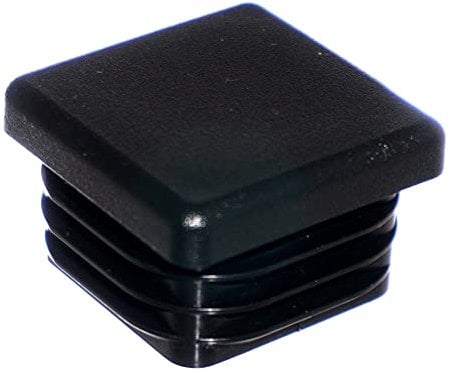 4er Set Endkappen Abschlußkappen Schutzkappen Stopfen Verschluß Abdeckkappe Kappe für Pfosten vierkant Rohr Regal Zaun Spriegel Bordwand Neu Old-Harvest® (30x30mm)