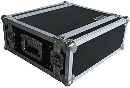 Effektrack 35cm, 4HE Flightcase mit Butterfly Verschluss