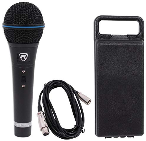 Rockville RMM-XLR Dynamic Cardiod Professional Metal Microphone W/10' XLR Cable