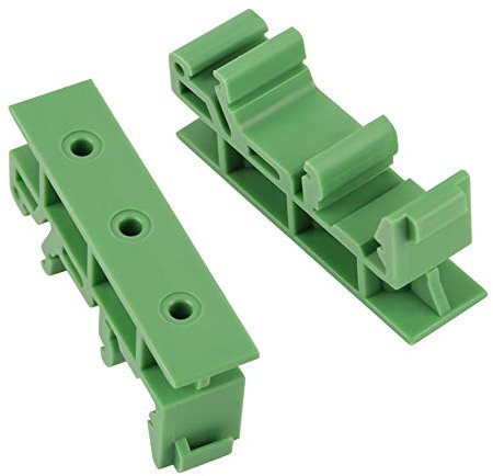 10 sets 35mm PCB DIN C45 Schiene Adapter Leiterplatte Montage Halterung Halter Träger DIY