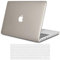 TECOOL Hülle Kompatibel mit Alten MacBook Pro 13 Zoll Retina 2015 2014 2013 2012 (A1502 A1425), Ultradünne Schutzhülle Hartschale Case mit Tastaturschutz (EU Layout), Kristallgrau