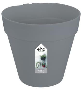 elho Loft Urban Green Wall Pflanztopf Single 15 - Blumentopf für Außen - Ø 15.0 x H 13.5 cm - Schwarz/Anthrazit