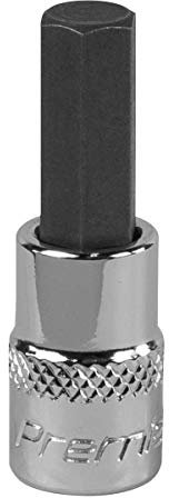 Sealey 7mm 1/4Sq Drive Hex Socket Bit - SBH005