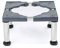 Machine à Laver Socle Socle en Acier Inoxydable Résistant à l'humidité Base de Réfrigérateur Support Electro Ménager RéGlables en Hauteur 24-27cm pour Sèche-Linge, Lave-Linge