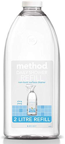 Method Ylang Ylang Daily Shower Cleaner Refill, 2 L, (Pack of 1)