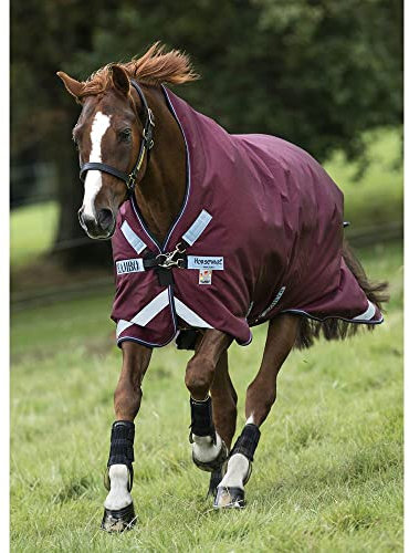 Horseware Rambo Wug Turnout Lite 50g - Burgundy
