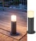 SLV Stehleuchte GRAFIT 30 / Außen-Beleuchtung für Wege, Wände, Eingänge, LED Outdoor Garten-Lampe / E27 IP44 11W anthrazit