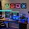 KAIRNE 3D Stickers Muraux Gamer,Gamer Poster Murale Decoration,Sticker de Gamer,Sticker Mural de Chambre Garçon,Moderne Stickers Muraux de Décoration de Salon,Décor Autocollant Mural de Garçon Dortoir