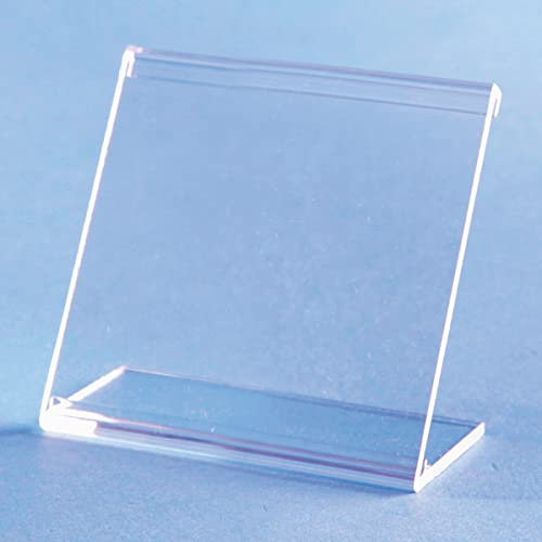 Dachständer Hinweisschild Acrylständer Acryl-L-Aufsteller hoch 37 x 52 mm