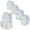 JeeJaan® 6 Pcs of Clear Packaging Tape 48mm x 66m - Strong Adhesive Tape for Packing, Shipping, and Storage - Securely Seal Parcels, Cardboard Boxes, and Cartons