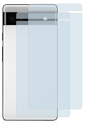 BROTECT Schutzfolie für Google Pixel 6a | (Rückseite) 2 Stück Entspiegelnder Displayschutz Made in Germany Matte Full-Screen 3D Curved Anti-Reflexion Montage Kit