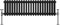 Blümme Traditional Radiator 2 Column Central Heating Bathroom Radiator Cast Iron Style Black 300 x 1010mm