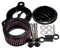 Nuova Moto Filtro Aria Filtro di Aspirazione Accessori di Sistema for Harley-Davidson Sportster 883 1200 1991-2016 Ferro 883 2009-2016 (Color : Black)