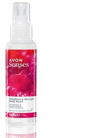 Avon Senses Brume corporelle Framboise et cassis 100 ml