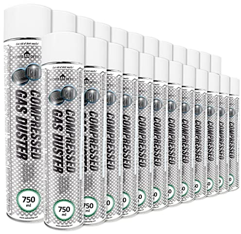 Reinigungsspray 24x 750ml AABCOOLING Home und Office Druckluftspray, PC Reiniger, Reinigungsgeräte, Büromaterial, Luftdruck