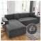 WULTNICEW Sofa Überzug Sofaschoner Sofabezug 4 Sitzer, Sofa Bezug Stretch Sofa Cover Überwurf Universal Couch überzug, Ecksofa für L Form Erfordert Zwei Couchbezug(4Sitzer Dunkelgrau)