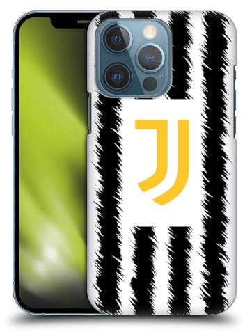 Head Case Designs Offizielle Juventus Football Club Home 2023/24 Match Kit Harte Rueckseiten Handyhülle Hülle Huelle kompatibel mit Apple iPhone 13 Pro