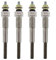 9-82511978-0 Diesel Heizung Glühkerze 4er Pack für Isuzu C240 C240PKG C240PKJ C190 C201 C221 4BA1 D500 TLD23 3AA1 Auto Motorheizung