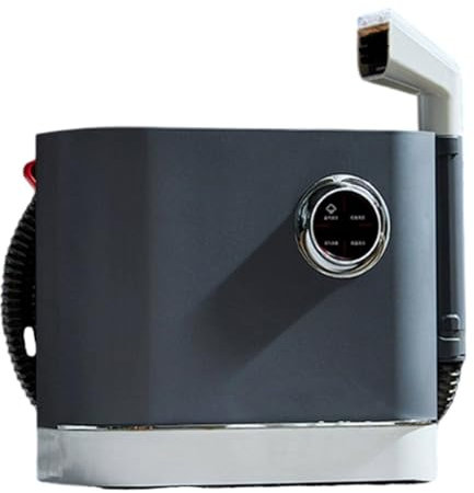 Pulitore a vapore 13Kpa con aspirazione, aspirapolvere multiuso per tappeti a vapore da 1600 W, per divano letto, cuscino, trapunta, tappeto, 377 mm x 240 mm x 411 mm