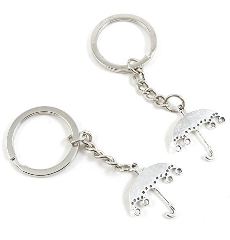Fashion Jewelry Keyring Keychain Door Car Key Tag Ring Chain Supplier Supply Wholesale Bulk Lots I7HS7 Umbrella Connector