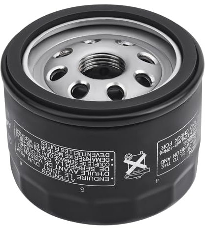 Road Passion 1*Filtro Olio 49065-7007 49065-0721 49065-7002 Compatibile con BMW K1200GT K1200R K1200S K1300GT K1300R K1300S R1200GS R1200R R1200RS R1200RT R1250GS R1250R R1250R SR1250RT S1000RR