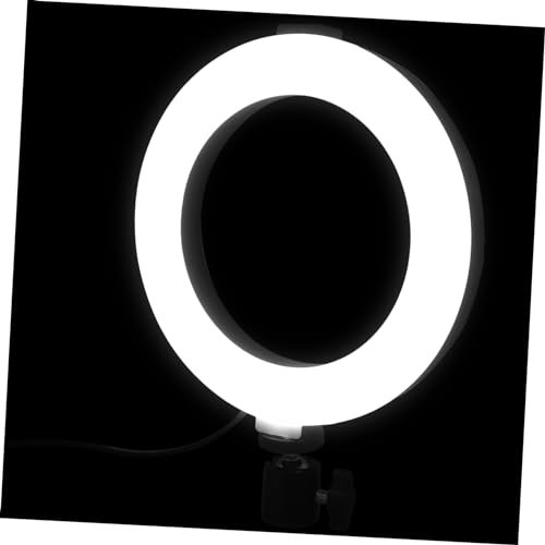 VILLCASE Adjustable Angle Led Lights for Laptop Lighting Modes Usb Battery-powered Ring Light for Makeup Video Conference Selfie