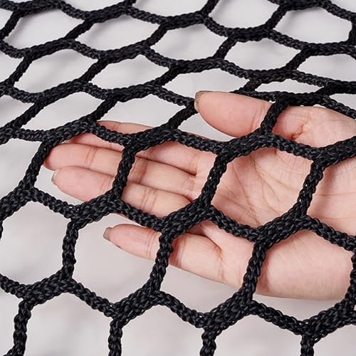 HAMON Sicherheitsnetz Kinder, Katzennetz für Balkon, Polyester Schutznetz Kinder Rausfallschutz Treppenschutznetz Geländerschutznetz Wand Dekoratives Zaunnetz (1X3m(3.3FT×9.8FT))