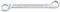 Hazet 610N-10X11 Chiave a Doppio Anello, Argento, Apertura Chiave 10 X 11, Lunghezza 125.3 mm
