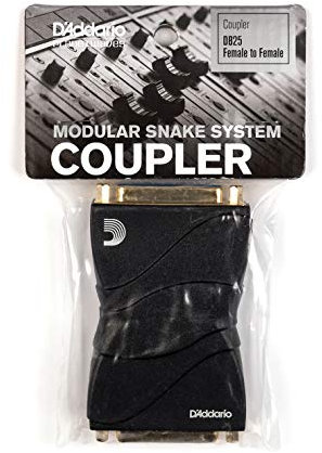 D'Addario Modular Snake System DB25 Female Coupler