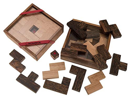 ROMBOL Blitz! - spannendes Taktikspiel für 2-3 Spieler aus Holz