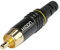 HICON HI-CM06 Cinch Stecker by SOMMER CABLE (Gelb)