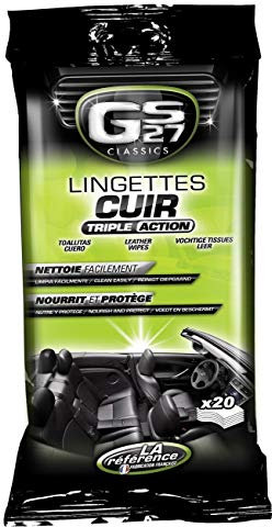 GS27 CL180410 Lingettes Entretien Cuir