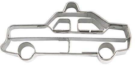 Ausstecher Polizeiauto ca. 6 cm Edelstahl, rostfrei