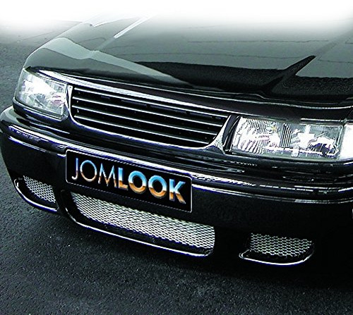 JOM 3A0853653COE Kühlergrill ohne Emblem, schwarz