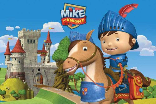 Empire 543967 Mike The Knight - Mike and Galahad Nickelodeon Kinder Fernsehsendung Poster - Grösse 91.5 x 61 cm