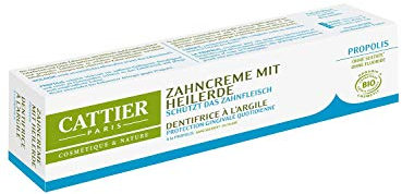 Cattier Zahncreme mit Heilerde Propolis, 1er Pack (1 x 75 ml)
