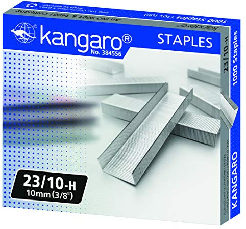 Heftklammern Kangaro 23/10H Box 1000 Stück 23/10H