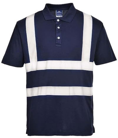 Portwest Iona Poloshirt, Size: XXL, Colour: Navy, F477NARXXL